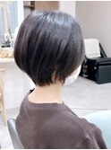 都島大人ショート/丸みボブ