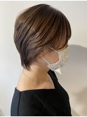 伸ばしかけヘア/大人かわいい/ショートヘア/ナルヘアー越谷