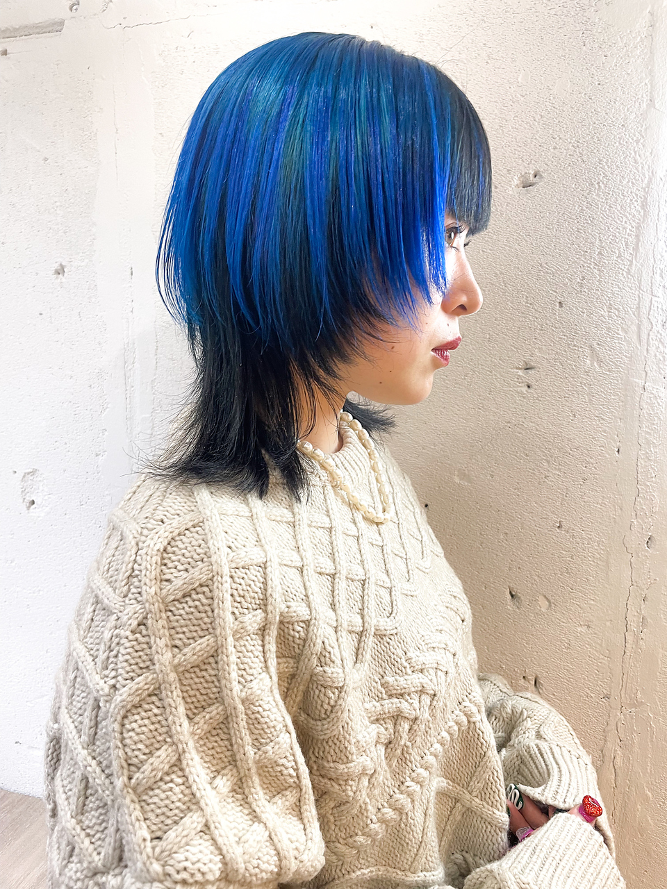 ヘアーワークス ヘルム 渋谷店(HAIR WORKS HELM) [HELM渋谷］特殊ウルフスタイル