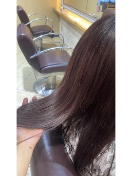 ネオリーブ チッタ 阿佐ヶ谷店(Neolive citta) 明るすぎないパープルヘアー