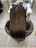 髪質改善縮毛矯正でツヤサラストレート 髪質改善/艶髪/縮毛矯正