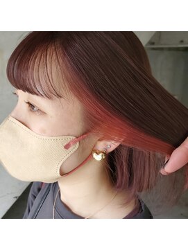 レイビューティー 住吉店 ヘア(RAY+beauty) ピンク系カラー