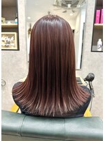 リベストバイジェービー 稲毛(li best. byjb)&nbsp;ピンクベージュ/インナーグレージュ/マチルダボブ/前髪【稲毛】