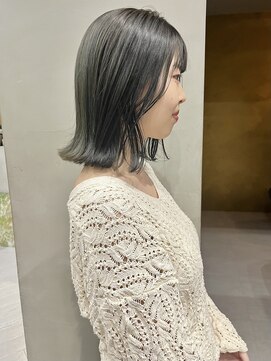 ヘアー アイス ルーチェ(HAIR ICI LUCE) オリーブカラーオリーブグレージュオリーブベージュ/中西