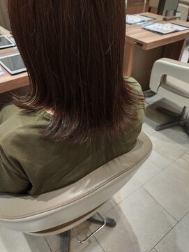 ユニックス アリオ上尾店(UNIX) 大人可愛いナチュラル外はねボブ