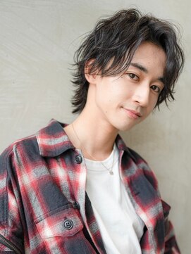 ハバナ 渋谷(HAVANA) ツーブロック/センターパート/ニュアンスパーマ/束感