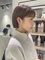 キートス(Kiitos)&nbsp;【オススメ】切りっぱなしボブ大人可愛いぱつッとボブ