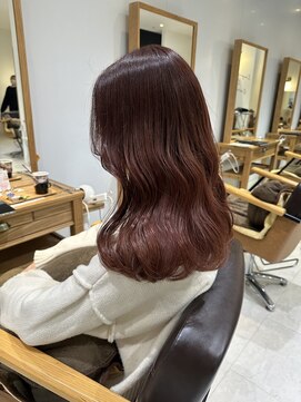ヘアーメイクブランニュー セントラル 西大寺店(hair make Brand new central) ピンクブラウン
