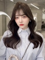 アイシー 表参道(ICY)&nbsp;韓国トレンドヘア＊薄め前髪がお洒落なうるツヤくびれロング