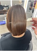 髪質改善サラサラプレミアムストレート大人ガーリー韓国ボブ横浜