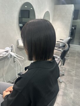 ジーニー 千葉(GENiE) ヘイリーボブ/韓国ボブ/顔周り/千葉駅【白井愛海】