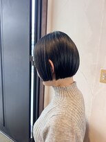 シュシュ 宜野湾店(chou chou)&nbsp;黒髪/ボブルフ/ネビージュ/小顔/ワンレン/水戸/髪質改善/前髪