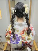 成人式アップスタイル