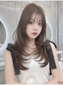 大人気ザクザクレイヤーカット♪シースルー前髪