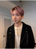 メンズペールピンク