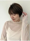 ●杉浦イメチェン外ハネボブ美髪ワイドバングレイヤーショート24