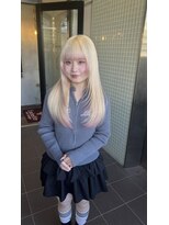ジルバイジゼル(JILL by GiseL) blonde × pink