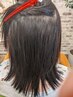 【乾燥でパサつく髪に】カット+トリートメント