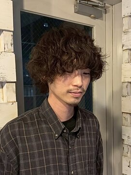 グランデュール 静岡駅前店(GRANDEUR) 波巻きシャドウパーマ　#波巻き#シャドウパーマ#静岡