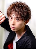 ダークアッシュ/韓国マッシュ/ニュアンスパーマ[池袋駅/men's]