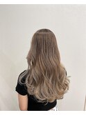 【川口元郷】グレージュシフォンウェーブ