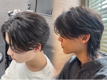 ローグ(ROGUE)の写真/【横浜駅でメンズ韓国ヘア/メンズパーマなら】ニュアンスパーマ/シャドウパーマ/フェザーパーマが大好評*