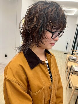 ヌビラ(Nubira) ミディアムヘア/レイヤーパーマ/ウルフパーマ/西千葉