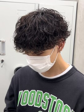 フィフス 栄(fifth) 名古屋栄波巻きスパイラルパーマメンズパーマメンズマッシュ30代