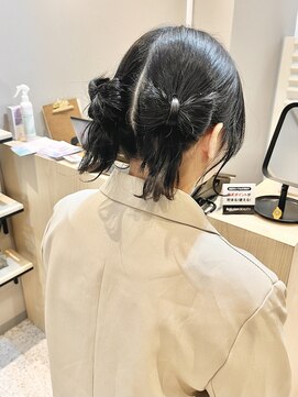 オーセンヘア(AUTHEN.HAIR) お呼ばれセット◎リボンアレンジ