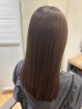 ベル (hair design Belu) ナチュラルストレート