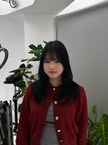 ビビディ バビディ ブー 河原町三条店(Bibbidi.bobbidi.boo)&nbsp;黒髪レイヤー