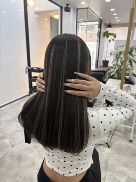 ロゼル(ROSEL) *ハイライト風エクステ40本