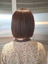 オーガニック リブ 川越(organic+live)&nbsp;20代30代◎冬の透明感ストレートボブ×韓国風