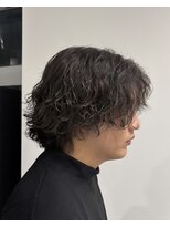 ルミナス(Luminous) 波巻きパーマメンズマッシュツイストパーマウルフ