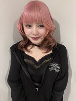 リンドトウキョウ ウメダ(LINDO TOKYO)&nbsp;梅田/大阪/くすみベージュ/ピンクヘアー/ダブルカラー