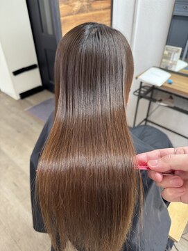 ルアン 大分駅店(ruen) 大分/縮毛矯正/美髪矯正/髪質改善/髪質改善ストレート