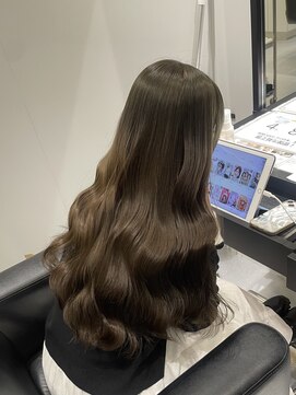 エイトヘアー(8 HAIR) ココアベージュ マロンベージュ ブリーチなしダブルカラー