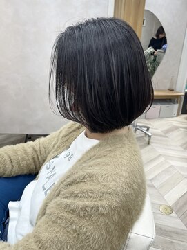 キラーナセンダイ(KiRANA SENDAI) レイヤーボブ×髪質改善メテオカラー