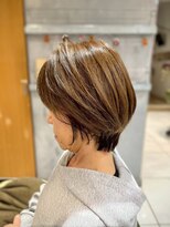 アース モード 新小岩店(EARTH/M) 大人ハイライト×ショート