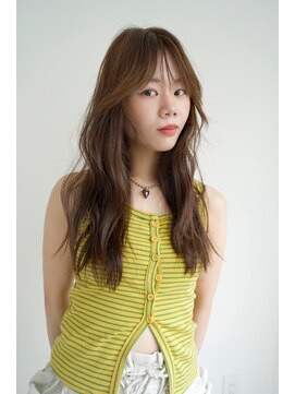 シクネ 新潟駅 万代(SHICUNE) ユウダイ★新潟/万代 ラフウェーブ　顔まわりカット　レイヤー