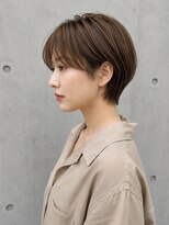 ゲイン(Gain)&nbsp;ショートカット×白髪ぼかし、ハイライト×縮毛矯正×髪質改善