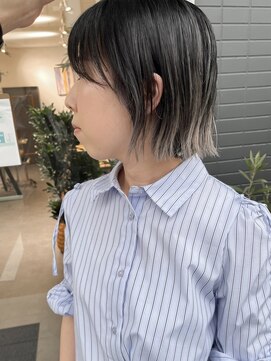 エルランカ(L.lanka) ぱつっとボブ/ヘイリーボブベージュカラー/マッシュ