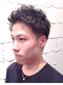 【ARISE 都立大学】定番ツーブロックアップバングショート