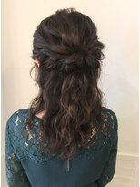 ネオリーブ チロル 横浜西口店(Neolive CiroL.)&nbsp;大人可愛いミディアムハーフアップ☆