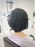 ひし形×ボブ☆美シルエット