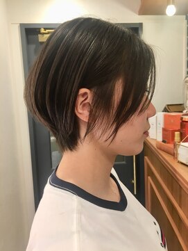ロンド パルティール 大宮(Lond partir) 【神田安優奈】大人ハンサムショートのスッキリヘア