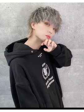 シン(syn) ハイトーンマッシュウルフ