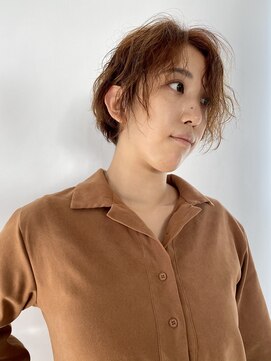 スティードトーキョー(Steed Tokyo) rough wave perm × bob