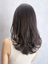 アルバム 池袋(ALBUM) ロングワンカールレイヤー_外ハネボブセクションカラー_ba411731