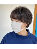 ふんわりエアリー大人のショートヘア/くせ毛カット/フレッシュ